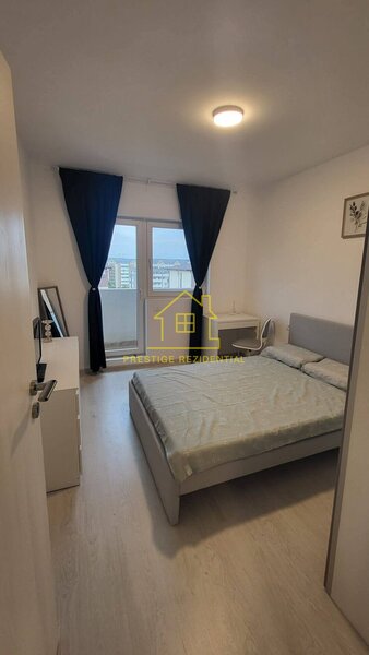 Metrou Berceni, 2 camere Biruintei 81, mobilat, utilat modern, centrala, A/C.